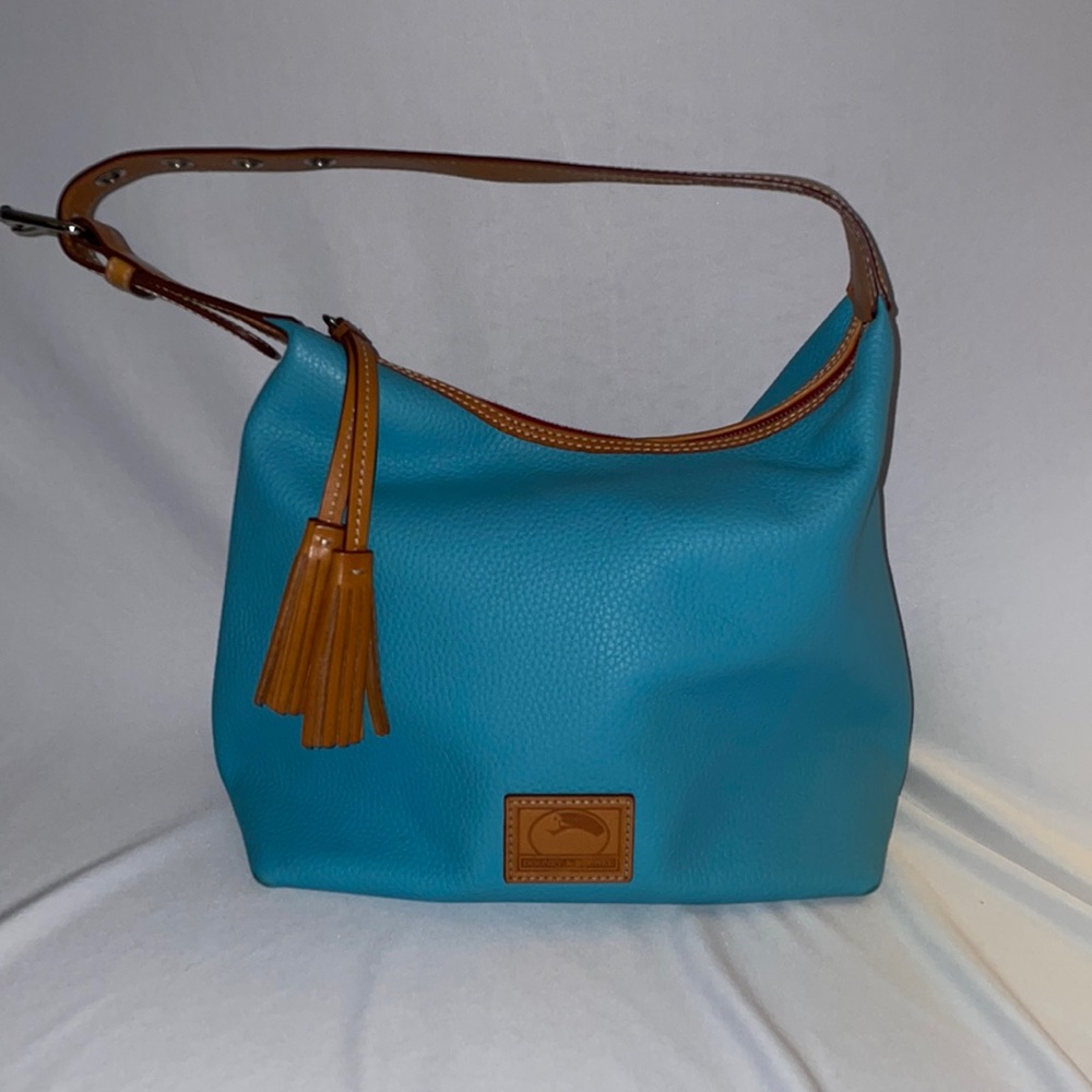 Dooney & Bourke Pebble Grain Paige Sac Turquoise